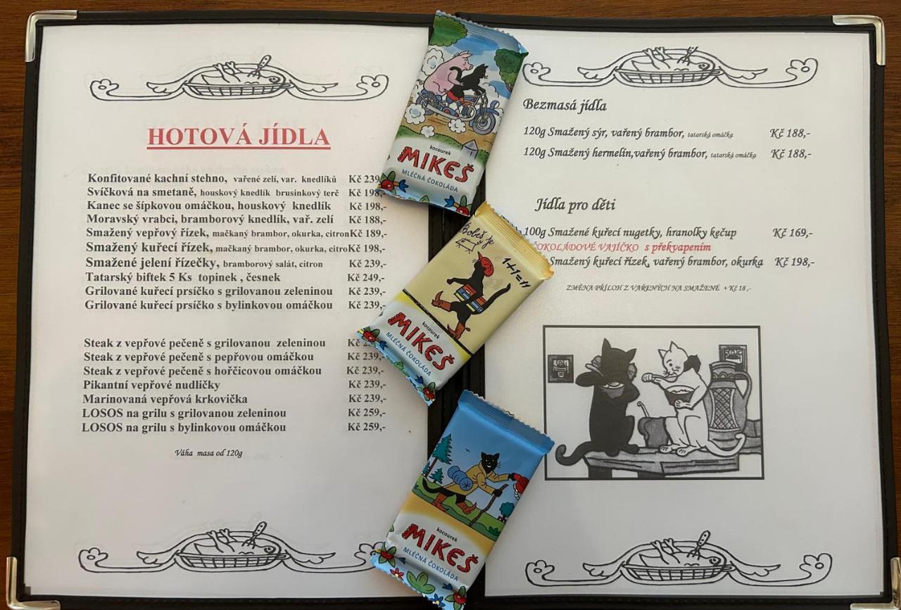 Hrusicka Restaurace A Penzion Hrusice Eksteriør billede
